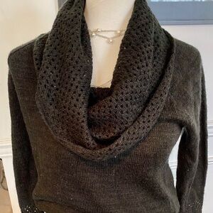 Cupio Cowl Neck, Acrylic Sweater, Medium